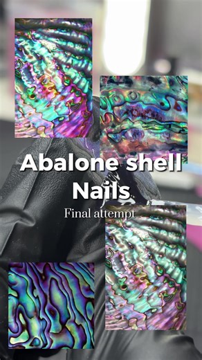 Abalone Shell Nails: Round 5 & Crystal Series Finale