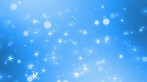 Royal blue color shiny glowing multiple elements slowly moving upward direction modern design glitter geometrical background