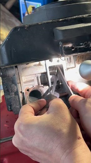 Briggs and Stratton valve adjustment #automobile #repair #lawnmower #briggsstratton