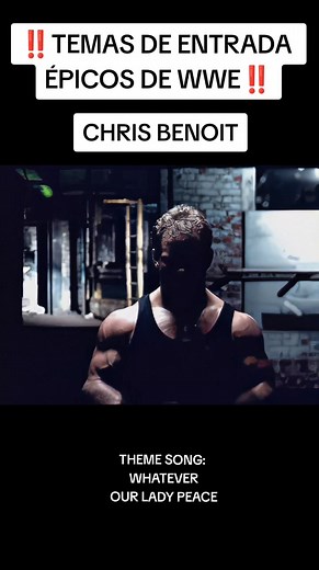 Temas de entrada épicos en WWE| Chris Benoit