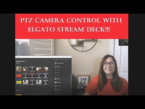 PTZ Camera Control with Elgato Stream Deck and Rocosoft PTZJoy Controller