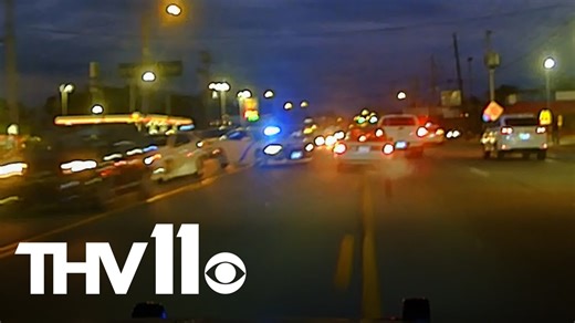 Dashcam video of Shannon Barnett chase with Arkansas State Police