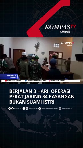 Operasi Pekat di Ambon: Deteksi Pasangan Bukan Suami Istri