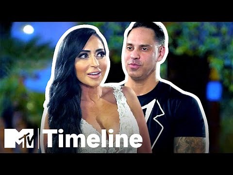 Angelina & Chris’ Relationship Timeline 🔥 Jersey Shore: Family Vacation