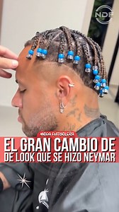 El gran cambio de peinado de Neymar 😱 #neymar #brasil #futbol #santos #neymarjr | Noticias del Futbol