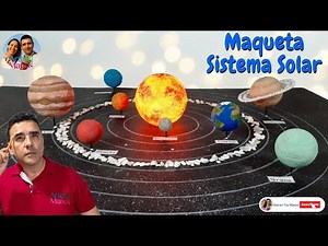 🔴How to Create a Realistic SOLAR SYSTEM MODEL with a Luminous Sun