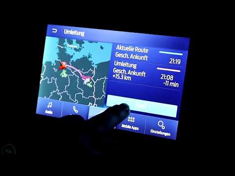 Infotainmentsytem Ford SYNC 3 das Navigationssystem im Ford Focus - 2021