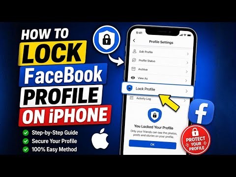 How to Lock Facebook Profile (2026) | Enable Profile Lock Feature Easily