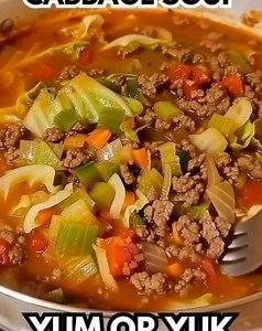 43K views · 460 reactions | Cabbage Soup This is very healthy and so delicious Ingredients 1 large cabbage. 2 small onions diced 2 cans of stewed | Recipes For Dinner | Facebook