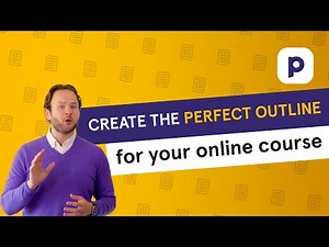 Creating the PERFECT outline for your online course content 🗒️