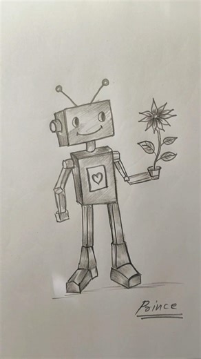 Robot Drawing #robotdrawing