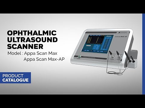 Appa Scan MAX AP | Ophthalmic Ultrasound Scanner with Pachymeter | Appasamy Associates