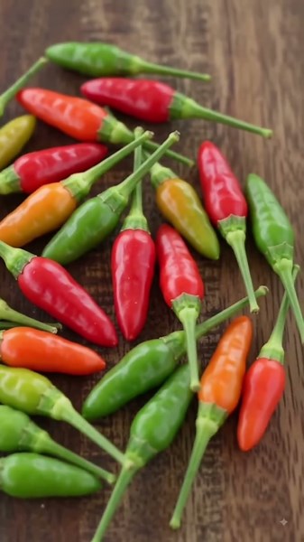 Tiny but extremely spicy! 🌶️ Discover the amazing Kanthari Mulagu (Bird’s Eye Chili).