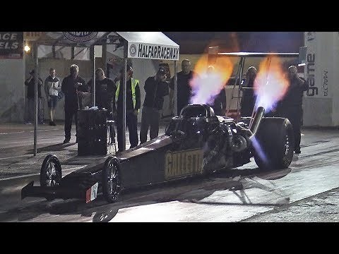 BRUTAL! 4000HP Twin Turbo V8 Dragster
