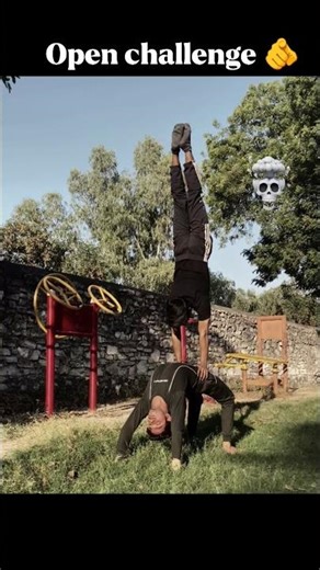 open challenge 🫵 || #calisthenics #workoutchalleng #calisthenicsworkout #challenge #acrobatics
