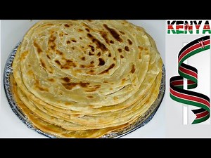 🇰🇪 How To Make Soft Layered Chapatis | Kenyan Style | Cooking With Liz