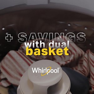 167K views · 1.2K reactions | Are you ready for the laundry time revolution? Discover our new top load washer with dual basket! | Whirlpool | Facebook