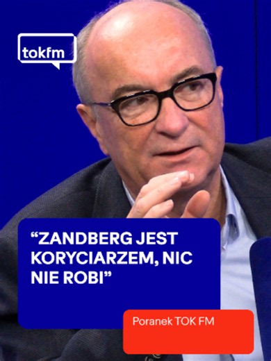 Włodzimierz Czarzasty nie gryzie się w język, jeśli chodzi o Adriana Zandberga! Tak mówił dzisiaj w PorankuTOKFM: Zandberg konsekwentnie jest koryciarzem. Bierze pieniądze za posłowanie, za biura i nic nie robi, nic nie wnosi do polityki 🎙Czy to oznacza definitywny koniec marzeń o jednej liście na lewicy? #tokfm #polityka #PoranekTOKFM #lewica #czarzasty #zandberg #razem