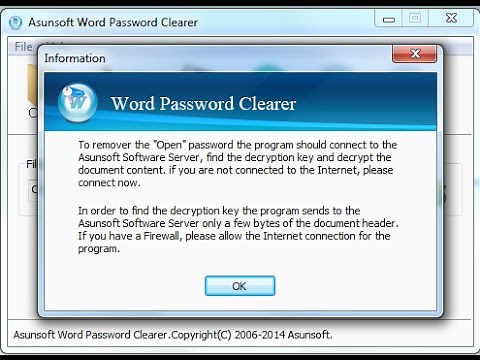 How to Unlock Password Protected Word Document