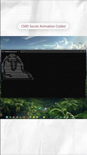 CMD Secret Animation Codes 💻⚡| ‪@BROY_‬