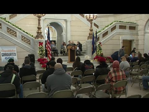 Graduates celebrate re-entry success at Luzerne County Courthouse