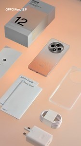 PPO Reno12 F: Fiery- Fashionable-Flagship-level 🏆 120Hz Smart Adaptive Screen RAM 08GB, ROM 256GB IP64-Water/Dust-resistant screens with Splash Touch technology 45W SUPERVOOC FAST CHARGING Unbox elegance with the #OPPOReno12F only at Rs 69,999/- #OPPOReno12Series #OPPOAIPhone #OPPOAIEraser | OPPO