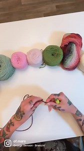 41K views · 933 reactions | Timelapse of my triple stack spiral pattern  www.Ofmarscrochet.com | Of Mars | Facebook