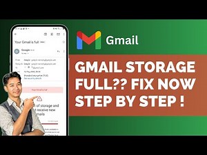 Your Storage Is Full on Gmail? - Fix Google 15GB Out of Storage Forever!