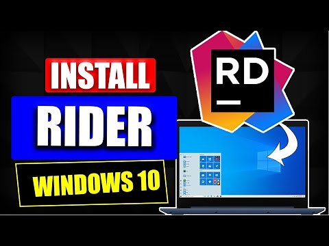 How To Install Jetbrains Rider On Windows 10