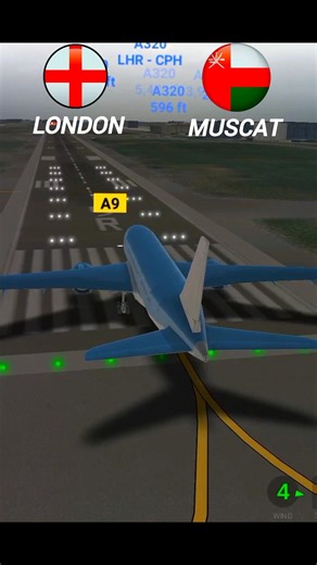 London🏴󠁧󠁢󠁥󠁮󠁧󠁿 To Muscat🇴🇲 with Boeing 787 #shorts #aviation #headlight #b787 #airlinecommander