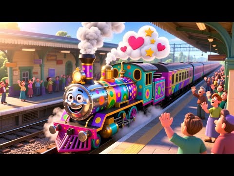 The Talking Train Ride 🚂🗣️ | Learn ABC & Numbers | Fun Preschool Learning Adventure