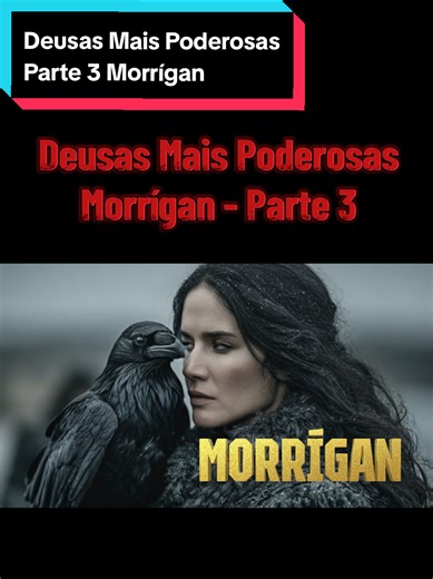 Deusas Mais Poderosas das Mitologias - Parte 3. Morrígan, a deusa mais temida da mitologia celta ⚔️🖤 Senhora da guerra, do destino e da transformação, ela aparece como corvo nos campos de batalha e decide quem vive e quem morre. Essa é uma das deusas mais poderosas de todas as mitologias. Você teria coragem de invocá-la? Hashtags (SEO TikTok): #Morrigan #MitologiaCelta #DeusasPoderosas #DeusasDaGuerra #creatorsearchinsights