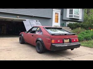 MK2 Supra with 1UZFE swap revving