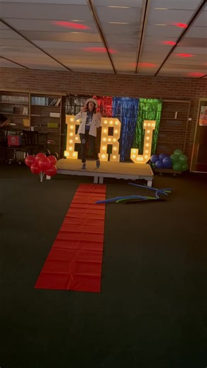 Check out the blue house doing the Rêveur house cheer on staff sorting day! 🐺 | Pressley Ridge Day School Johnstown