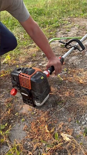 ECHO SRM-410x Cold Start & Upgrades Biggest Baddest Weed Trimmer on the market?