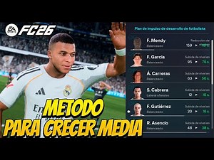 Como CRECER MEDIA de mis JUGADORES en MODO CARRERA FC 26