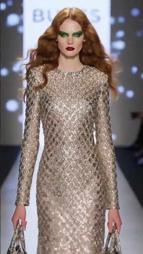 Fashion Show Walk 💃 Stunning Dress Model Runway | #Shorts