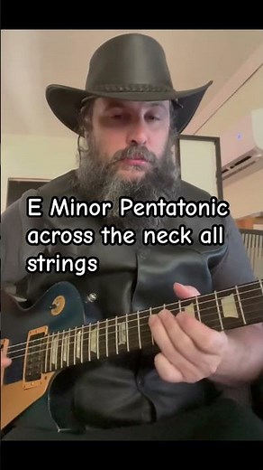 How to Play the E Minor Pentatonic Across the Entire Guitar Neck