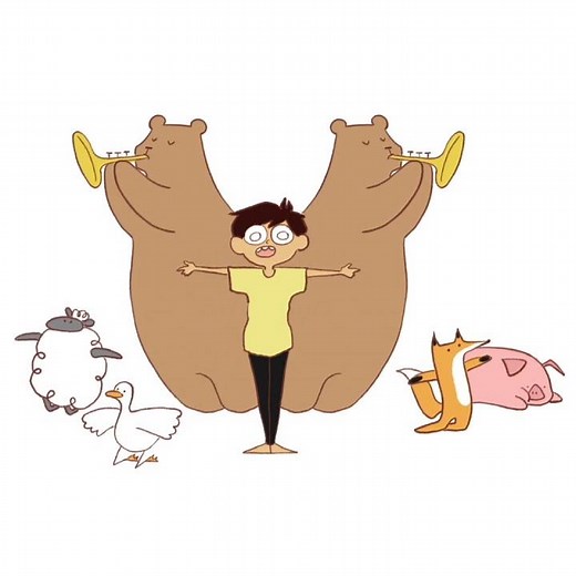 Hap, Hap, Hap, Happy Birthday - Parry Gripp - Animation by the0kiD!!