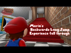 Mario's Backwards Long Jump Experience fell through