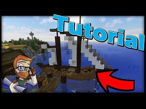 EASY Minecraft Fishing boat tutorial :: Minecraft 1.12 Vanilla Tutorial