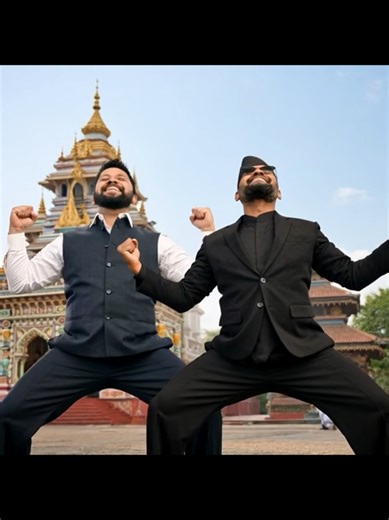 (Rabi × Balen AI Dance #RabiLamichhane #BalenShah #AIDance #NepalTikTok #CrystalTurn