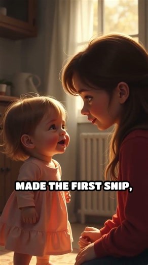 DIY Toddler Haircut Goes Sideways #shorts