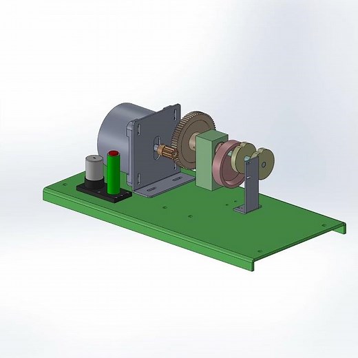 #solidworks tutorial #motion study with gear