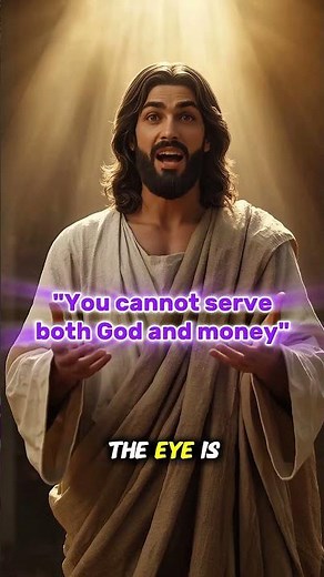 Treasures in Heaven: You Cannot Serve Both God and Money | Matthew 6:19-24 Explained #jesusteaching