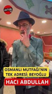 Hacıabdullah Restaurant, Istanbul's oldest and only Ottoman-style restaurant, is attracting atten...