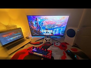 Best Console Gaming Setup... (Xbox Series S)