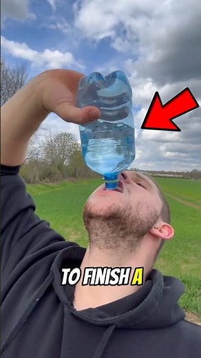 Finish a Bottle of Water Fast!😲