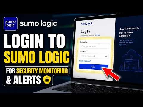 How to login to Sumo Logic for security monitoring and alerts - Beginner Guide