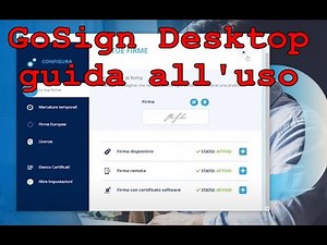 GoSign Desktop guida all'uso